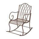 Smeđa metalna vrtna stolica za ljuljanje - Esschert Design