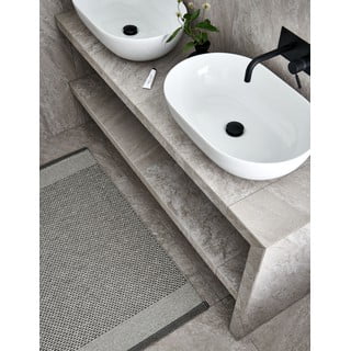 Sivi unutarnji i vanjski tepih 60x85 cm Edit Warm Grey – Pappelina