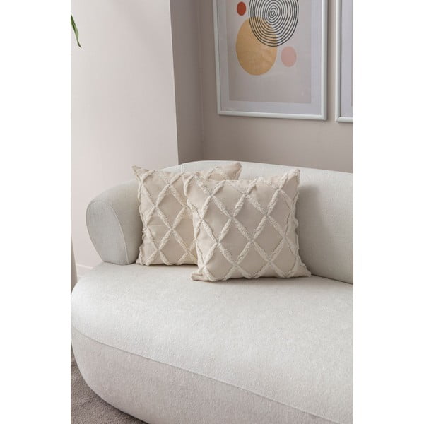Ukrasne jastučnice u setu 2 kom 43x43 cm Tuffet – Mioli Decor-image-1