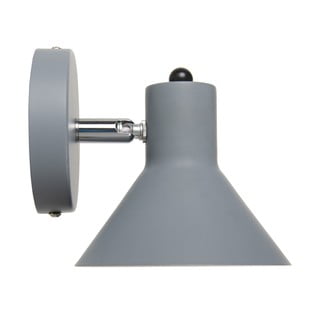 Siva zidna lampa Simplico – Ixia