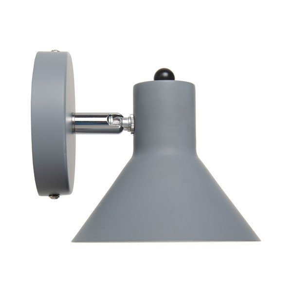 Siva zidna lampa Simplico – Ixia