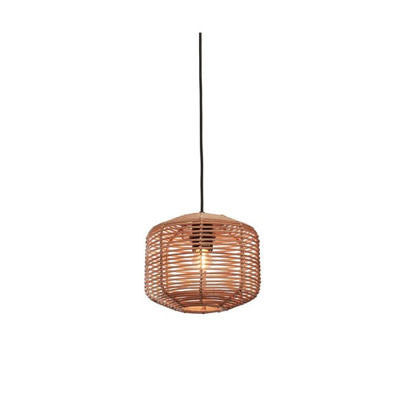 Viseća svjetiljka u prirodnoj boji sa sjenilom od ratana ø 25 cm Tanami – Good&Mojo