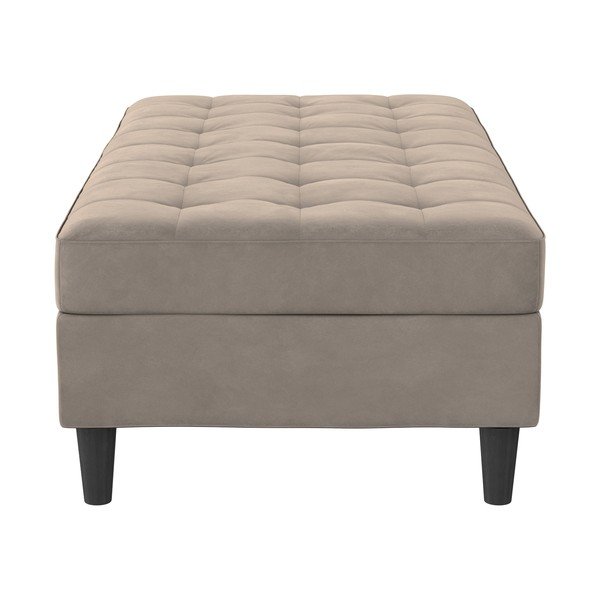 Sivi baršunast tabure Presley – Støraa-image-3