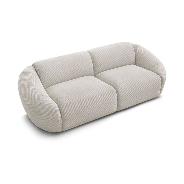 Bež sofa od samta 250 cm Tina – Bobochic Paris-image-3