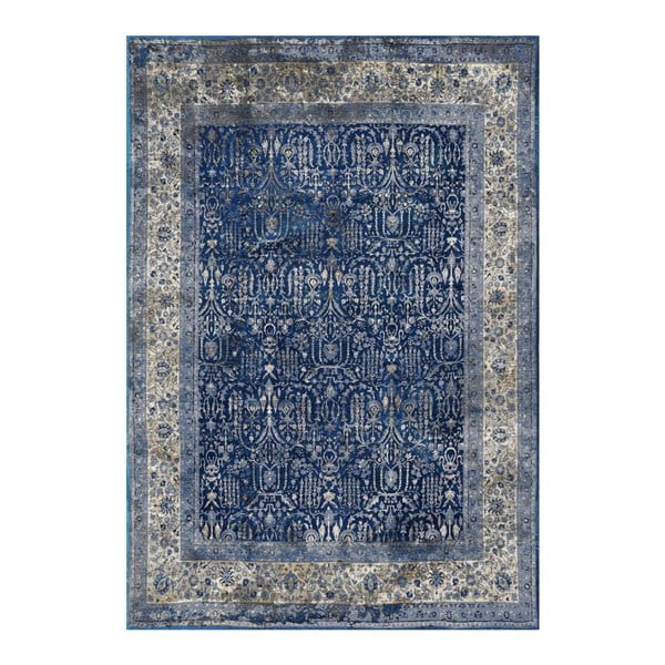 Plavo-sivi tepih Floorita Tabriz, 120 x 180 cm
