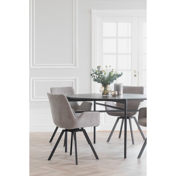 Bež podstavljene blagovaonske stolice u setu 2 kom Norwell – Rowico-image-2