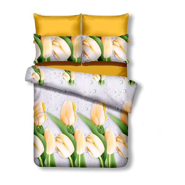Dvostrana posteljina od mikrovlakana za jedan krevet DecoKing Emerland Cleo 135 x 200 cm