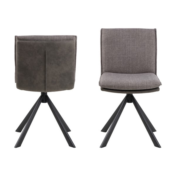 Siva blagovaonska stolica Flynn – Actona-image-3