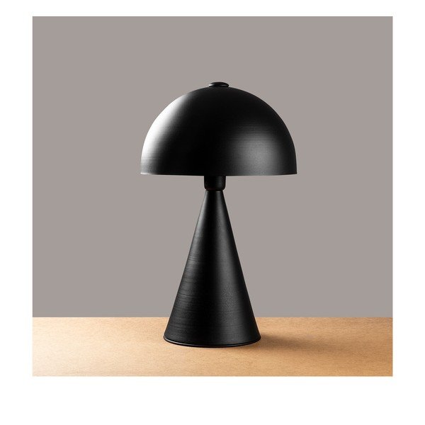Crna stolna lampa s metalnim sjenilom (visina 52 cm) Dodo – Opviq lights-image-2
