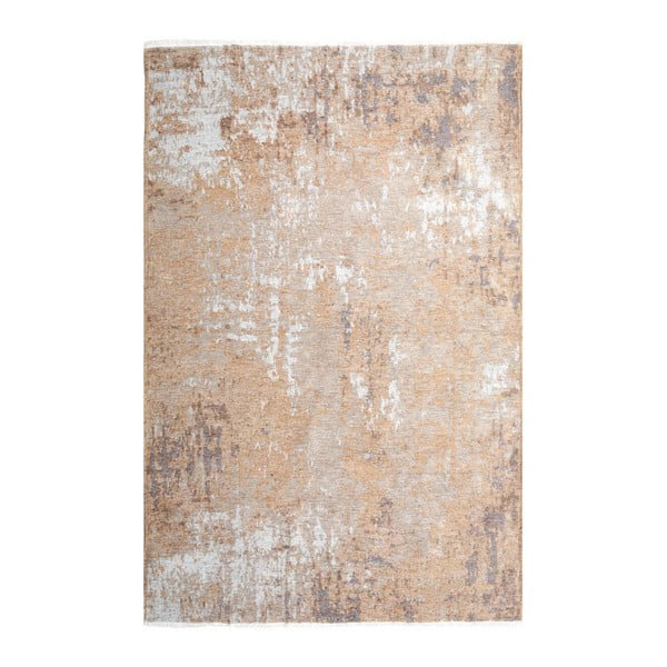 Dvostrani sivo-smeđi tepih Vitaus Manna, 125 x 180 cm