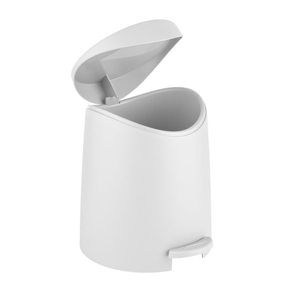 Bijela plastična kanta za smeće s pedalom 3 l Portes – Allstar-image-1