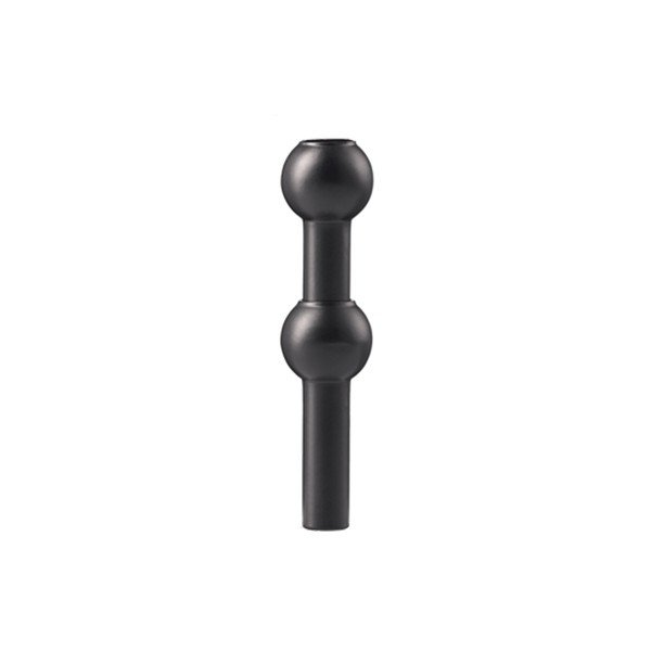 Mat crna metalna vaza (visina 10 cm) Nagel – STOFF Nagel