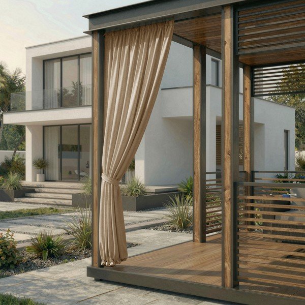 Bež zavjesa za djelomično zamračenje/vanjska Calisto – Filumi-image-1