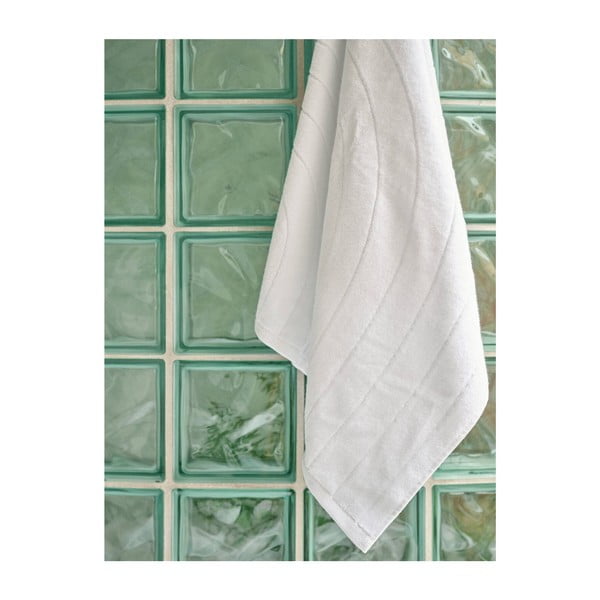 Svijetlo sivi pamučan ručnik od frotira 70x140 cm Time – Zone-image-1