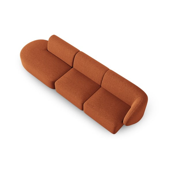 Narančasta sofa 302 cm Shane – Micadoni Home-image-4