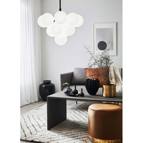 Viseća svjetiljka Markslöjd Merlot Pendant Black-White 13L-image-1