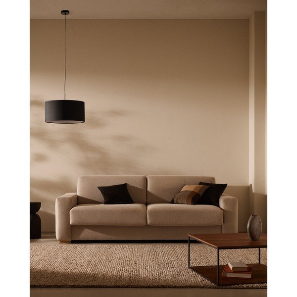 Bež sklopiva sofa 244 cm Anley – Kave Home-image-1