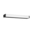Mat crna LED zidna lampa (duljina 42 cm) Fabio - Trio