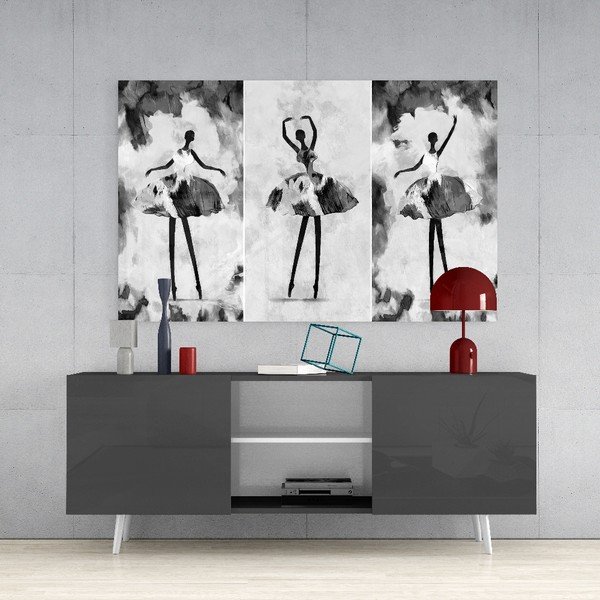 Staklena slika Insigne Three Dancers-image-1