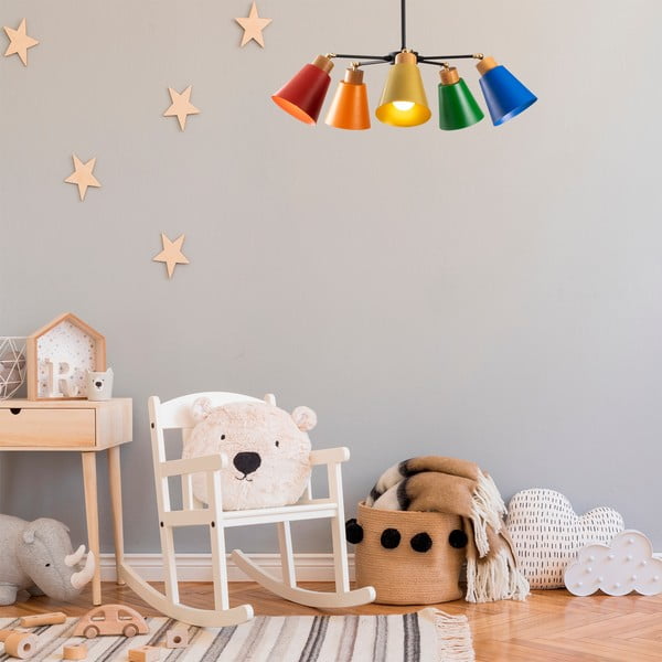 Viseća svjetiljka s metalnim sjenilom ø 58 cm Manavgat – Opviq lights-image-1