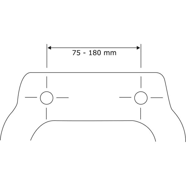 Bijela toaletna daska s mekim zatvaranjem Wenko Habos, 46 x 36 cm-image-4