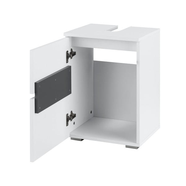 Bijeli ormarić za umivaonik Støraa Wisla, 40 x 55 cm-image-2