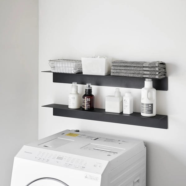 Crna metalna polica 90 cm – YAMAZAKI-image-3