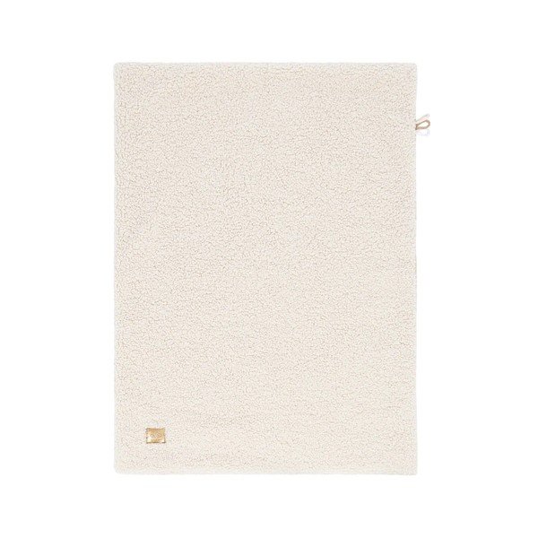 Krem deka za bebe od sherpa flisa 100x77 cm – Meowbaby