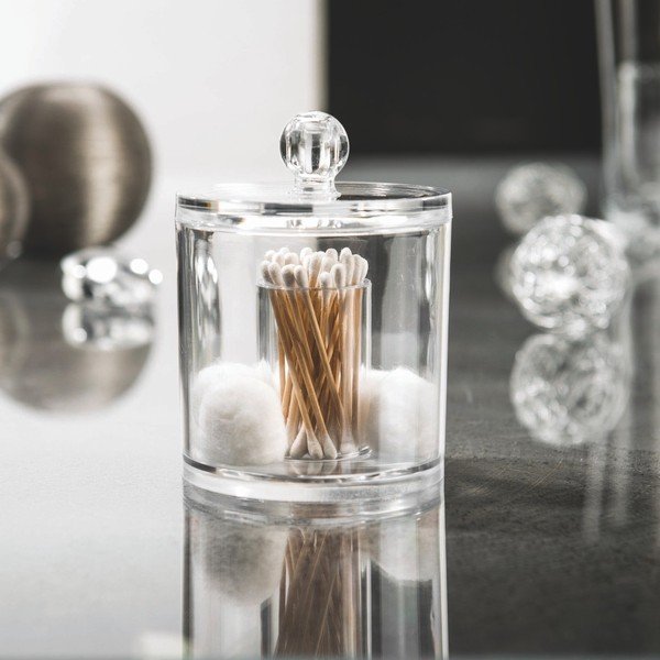 Kozmetički organizator za štapiće za uši Compactor, visine 11 cm-image-1