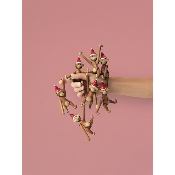 Figurica od punog drveta Kay Bojesen Denmark Monkey Teak-image-2