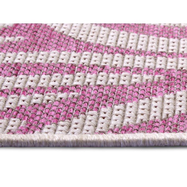 Ružičasto-bež vanjska staza NORTHRUGS Cebra, 70 x 300 cm-image-3