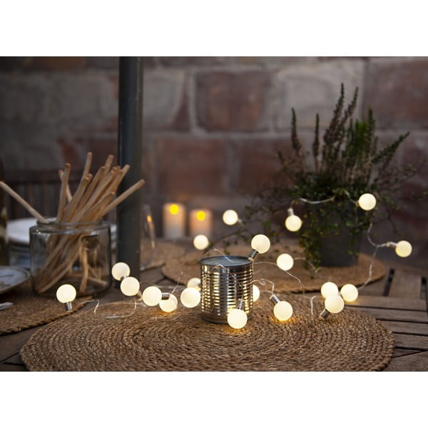 Svjetleći lanac broj žarulja 20 kom na baterije dužina 300 cm Mini Glow – Star Trading-image-3