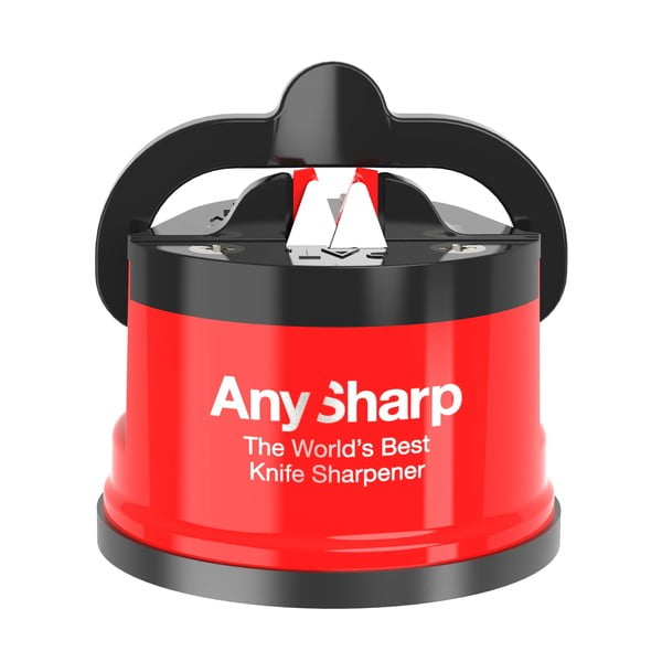 Crveni brus s usisnom čašicom Gift Company AnySharp