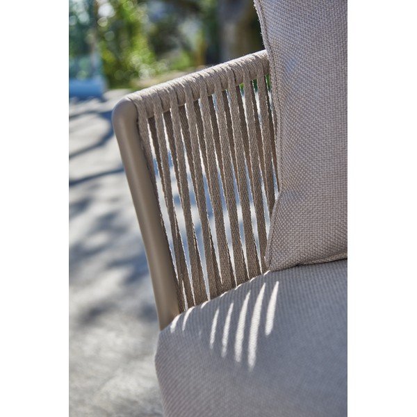 Smeđe-siva vrtna sofa Newport – Diphano-image-2