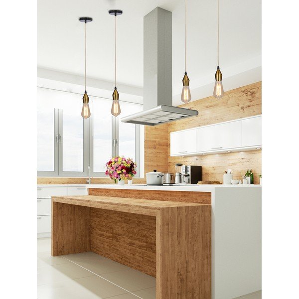 Metalna visilica u zlatnoj boji - Candellux Lighting-image-2