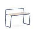 Plava/u prirodnoj boji klupa Tinn – Kave Home