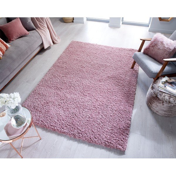 Tamnoružičasti tepih Flair Rugs Sparks, 200 x 290 cm-image-4