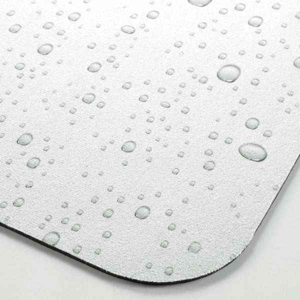 Svijetlo siva kupaonska prostirka 50x120 cm Splash – douceur d'intérieur-image-3