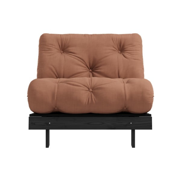 Ciglasta fotelja Roots Black Night – Karup Design-image-3