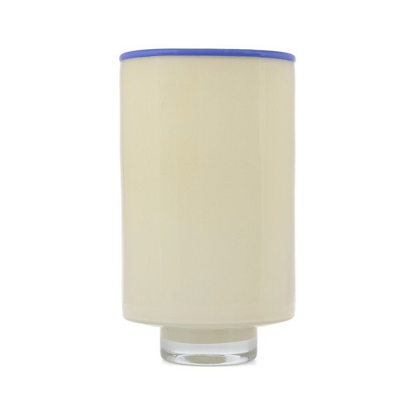 Krem staklena vaza (visina 26 cm) Milo – ONA