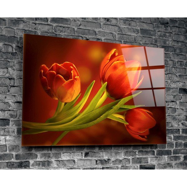 Staklena slika Insigne Tulips-image-3