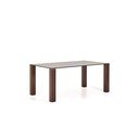 Stakleni blagovaonski stol 90x160 cm Adularia – Kave Home