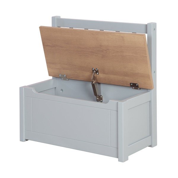 Smeđe-siva dječja klupa Woody – Roba-image-2