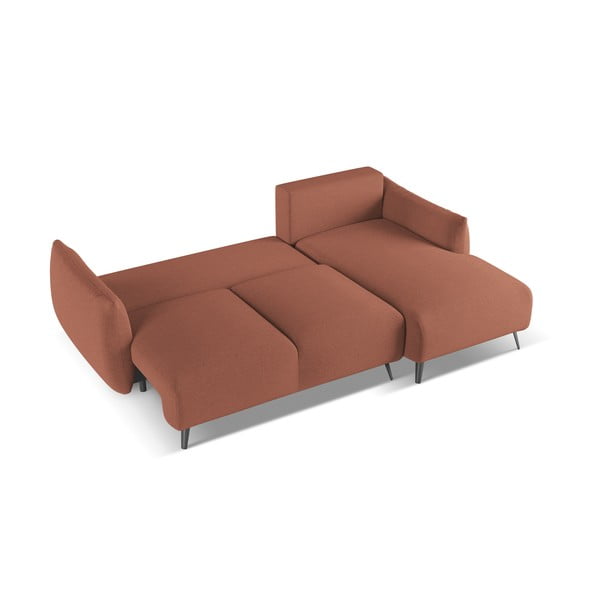 Ružičasta kutna garnitura (s desnim kutom) Malie – Makamii-image-3