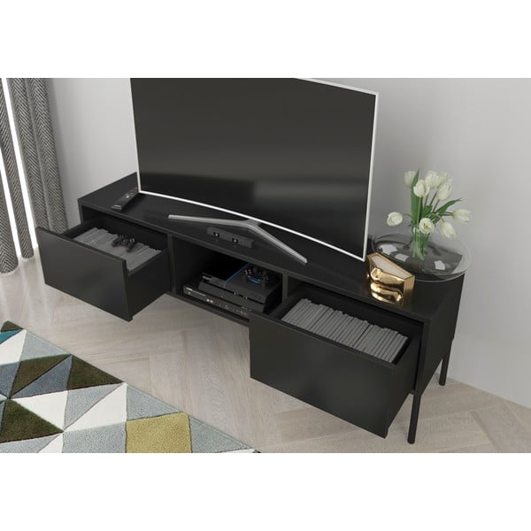 Crna TV komoda Skandica Mirka-image-4