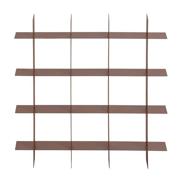 Prljavo roza metalna polica s više razina 60 cm Brik – WOOOD-image-2