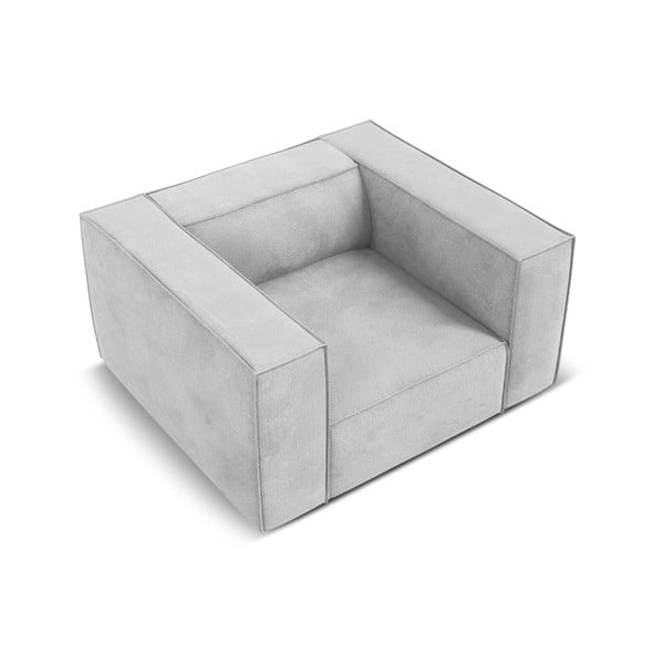 Svijetlo siva fotelja Madame - Windsor & Co Sofas-image-3