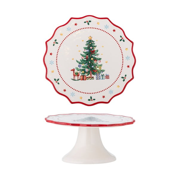 Keramički etažer s božićnim motivom Naive – Bloomingville-image-3