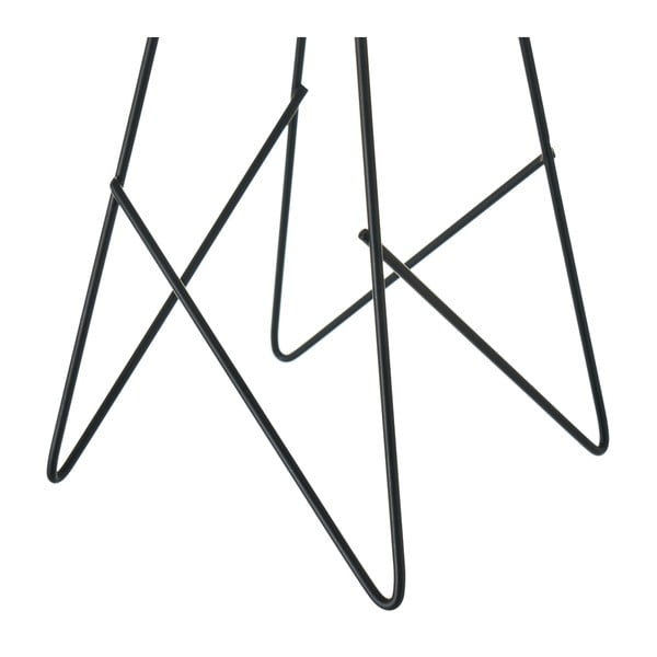 Crna/krem stolna lampa s tekstilnim sjenilom (visina 38,5 cm) – Casa Selección-image-3