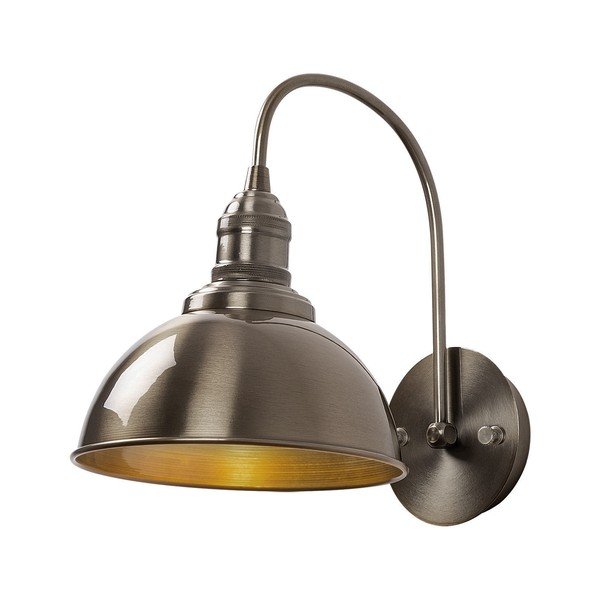 Mjedena zidna lampa ø 21 cm Varzan – Opviq lights-image-4